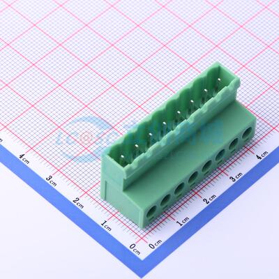 插拔式接线端子 KF2EDGRK-5.08-8P P=5.08mm 插头 1x8P 原装正品