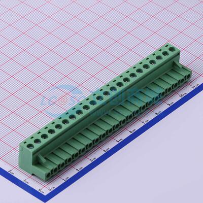 插拔式接线端子 WJ2EDGK-5.08-22P P=5.08mm 插头 1x22P 原装正品