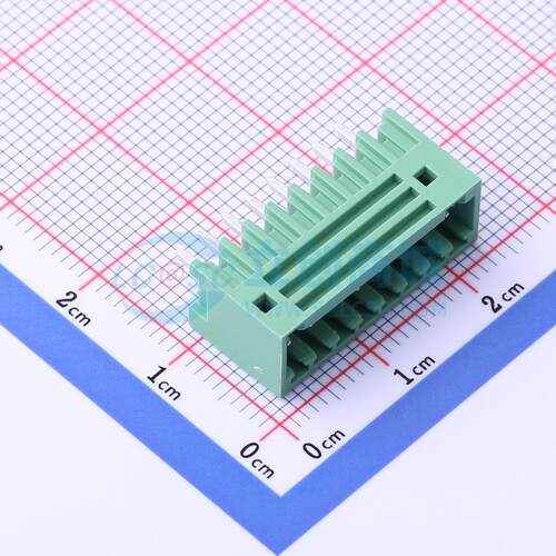 插拔式接线端子 DB2EVC-2.5-8P-GN 插件,P=2.5mm 板端/插座-闭口