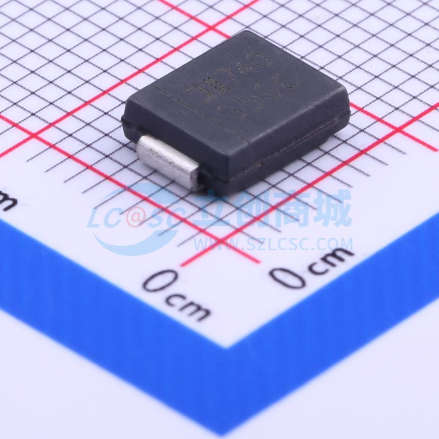 通用二极管 S5GC-13-F SMC(DO-214AB) 400V 5A DIODES(美台) 原装