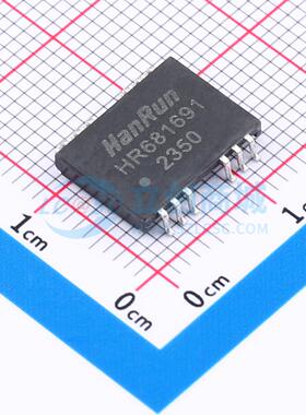 网口变压器 HR681691 SMD-12P,11.9x8.6mm 原装 电子元器件配单