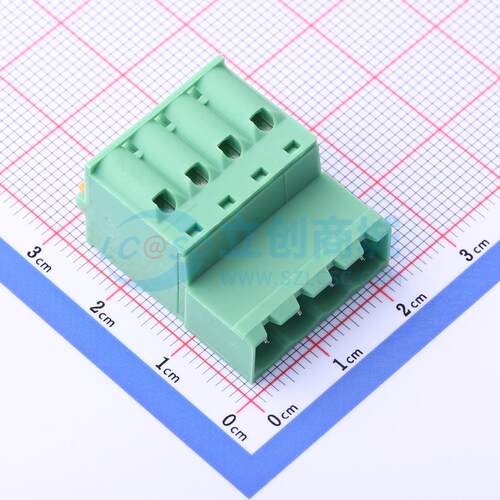 插拔式接线端子 KF2EDGKDR-5.0-4P P=5mm 插头 1x4P 电子元器件