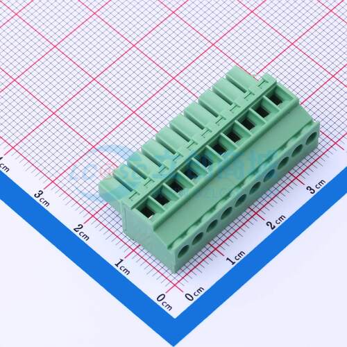 插拔式接线端子 DB2EKB-3.5-10P-GN-S P=3.5mm 1x10P 电子元器件