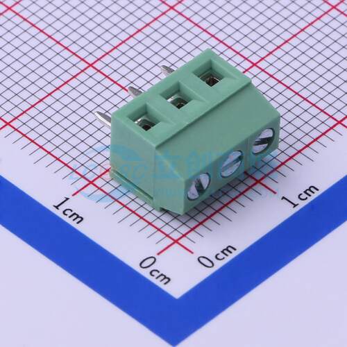 螺钉式接线端子 JL124D-38103G01 插件,P=3.81mm 1x3P 电子元器件