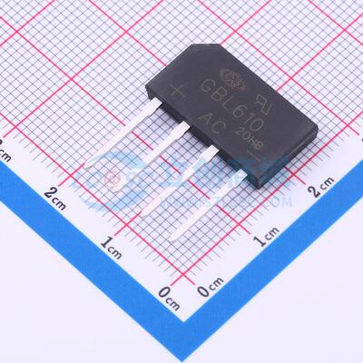 整流桥 GBL610 GBL 1kV 6A JUXING(钜兴) 原装 电子元器件配单
