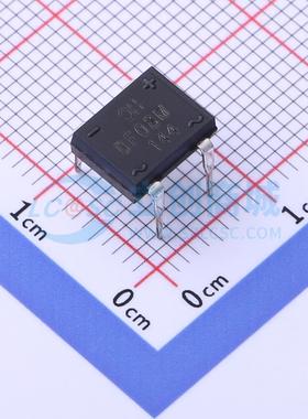 整流桥 DF08M DIP-4 800V 1.5A onsemi(安森美) 电子元器件配单
