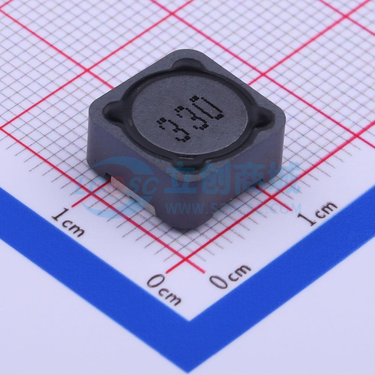 功率电感 APW12A60M330 SMD 33uH ±20% 原装 电子元器件配单