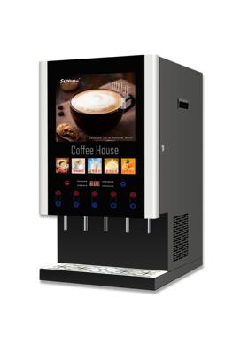 50SCW-L商用速溶咖啡机办公室咖啡机使用速溶粉带播放器广告饮料