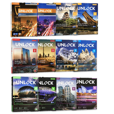 剑桥unlock教材中学听说读写训练