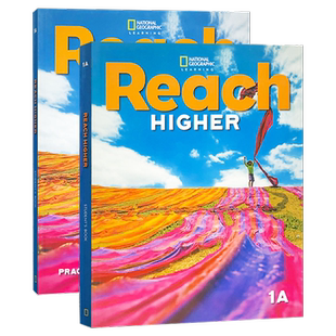美国国家地理原版小学英语教材Reach Higher1级别 学生书/练习册  听说读写能力提升 美国小学同步教材
