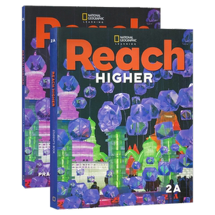 进口图书reach higher教材2级别 美国国家地理Reach higher Student Pack 美国小学主流英文教材 鲸鱼外教国际版REACH