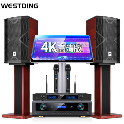 威斯汀（WESTDING）KM-10标准版三分频KTV音响套装家用卡拉ok点歌