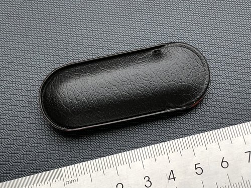 58mm系列瑞士军刀典范司号员逍遥派原装内红外黑皮套