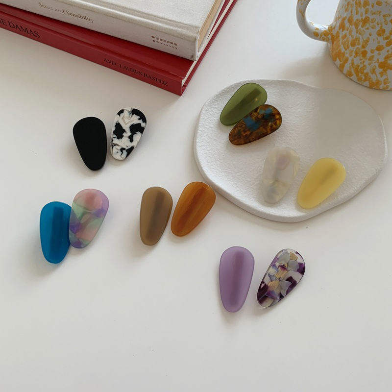 韩国复古醋酸发夹玳瑁刘海夹