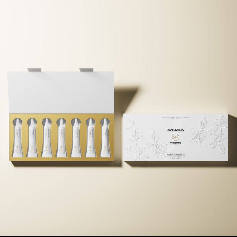 Face-saving光感透亮美白面霜适用于混合肌油性肌干皮肌肤无刺激