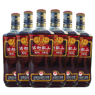 古越龙山封坛5年500ml瓶装绍兴陈酿花雕老酒可泡阿姣15度半干黄酒