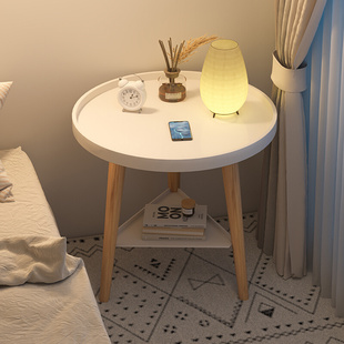 床头柜现代简约小型卧室床边柜网红简易创意小茶几迷你床头置物架