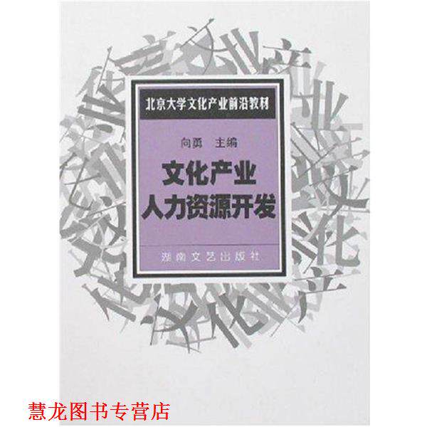 【正版书籍】 文化产业人力资源开发 向勇 著 湖南文艺出版社