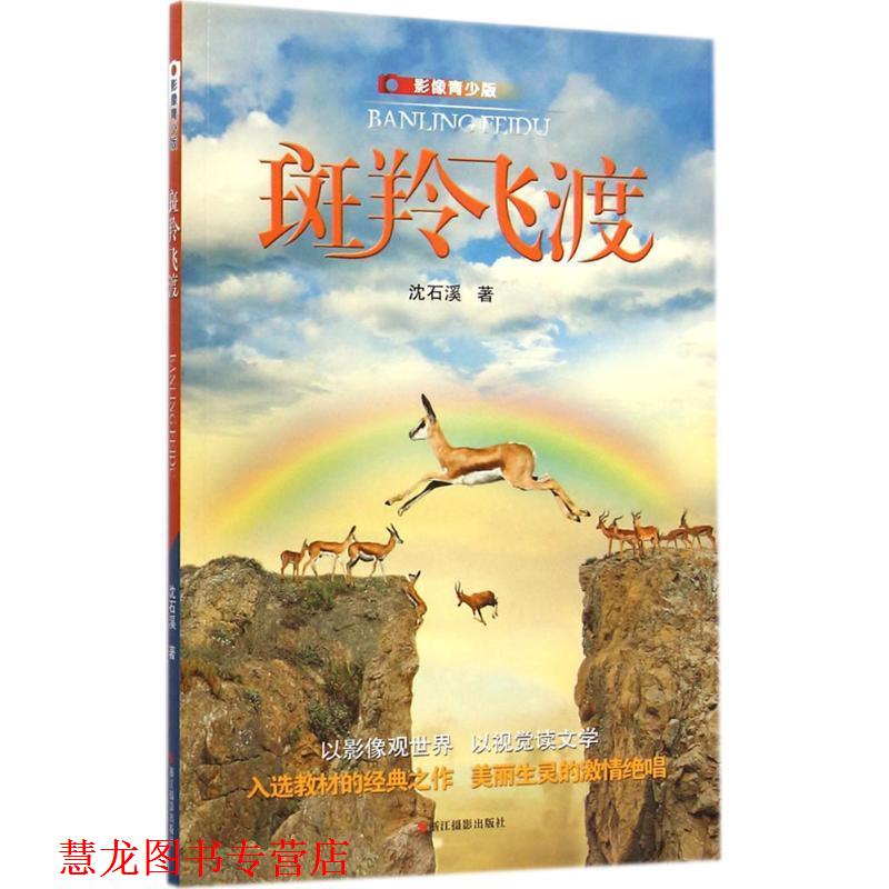 【正版书籍】 斑羚飞渡:影像青少版 沈石溪 浙江摄影出版社