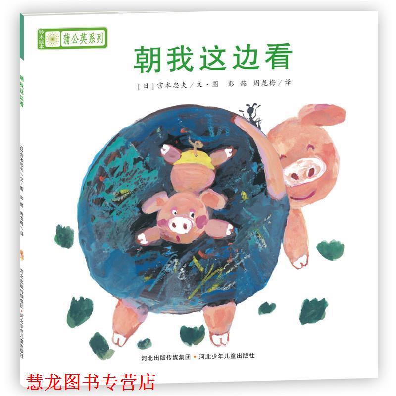 【正版书籍】 铃木绘本蒲公英系列·朝我这边看 [日]宫西达也,宫本忠夫,秋山匡　等著,彭懿,周龙梅　译 河北少年儿童出版社