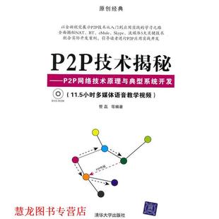 P2P技术揭秘—P2P网络技术原理与典型系统开发 书籍 管磊 等编著 社 清华大学出版 正版