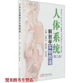 【正版书籍】 人体系统解剖学实物图谱 党瑞山,杨向群,张传森 编 第二军医大学出版社