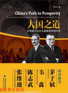 【正版书籍】 大国之道—中国私人与公共选择的宪则分析 冯兴元 著 福建教育出版社