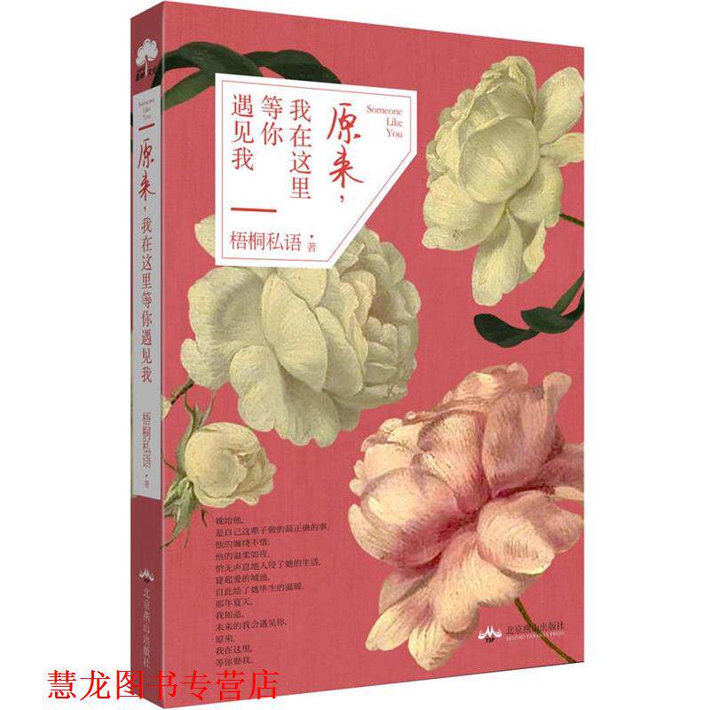 【正版书籍】 原来,我在这里等你遇见我 梧桐私语 著 北京燕山出版社
