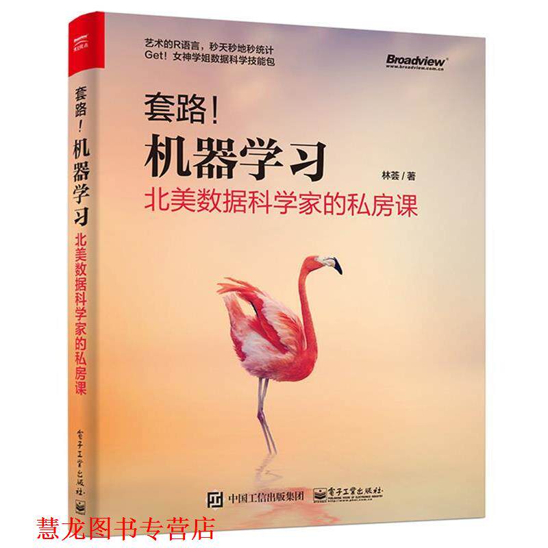 【正版书籍】 套路!机器学习:北美数据科学家的私房课 林荟 电子工业出版社