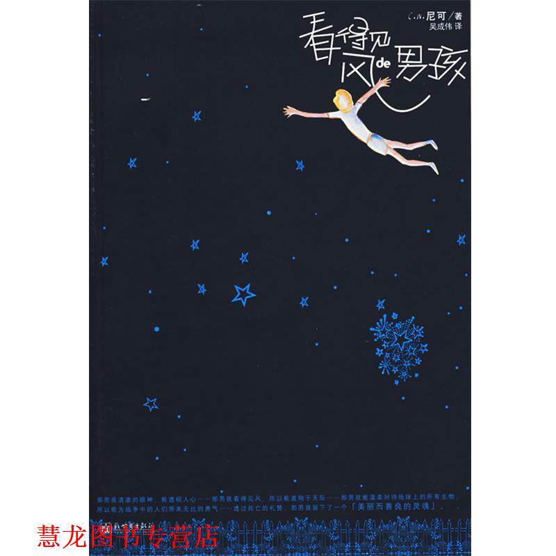 【正版书籍】 看得见风的男孩 (日)尼可 著,吴成伟 译 新世界出版社