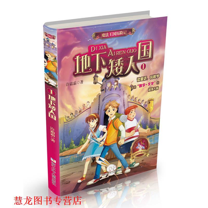 【正版书籍】 数学童话 魔法王国历险记:地下矮人国 许霜霜 著 浙江少年儿童出版社