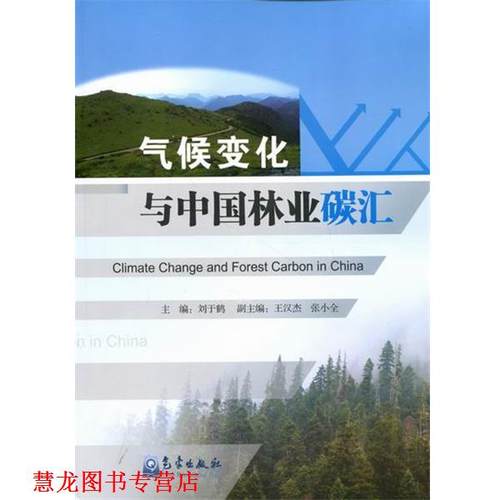 【正版书籍】 气候变化与中国林业炭汇 刘于鹤 著 气象出版社