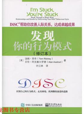 【正版书籍】 发现你的行为模式 (美)Tom Ritchey(汤姆·里奇), Alan Axelrod(艾伦·阿克塞尔罗德)著,许江林 译 电子工业出版社