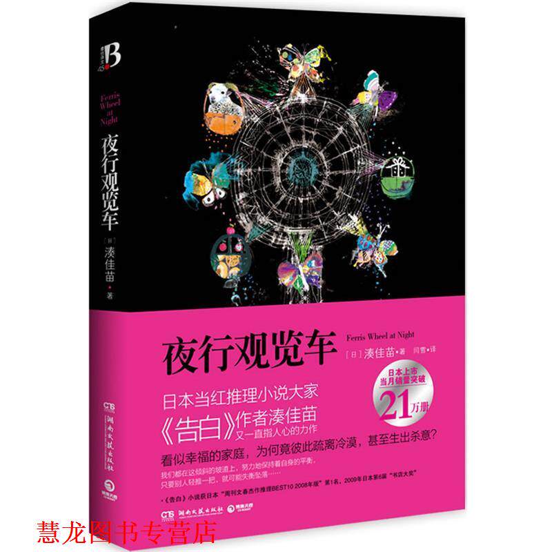 【正版书籍】 夜行观览车 (日)湊佳苗 著,闫雪 译 湖南文艺出版社