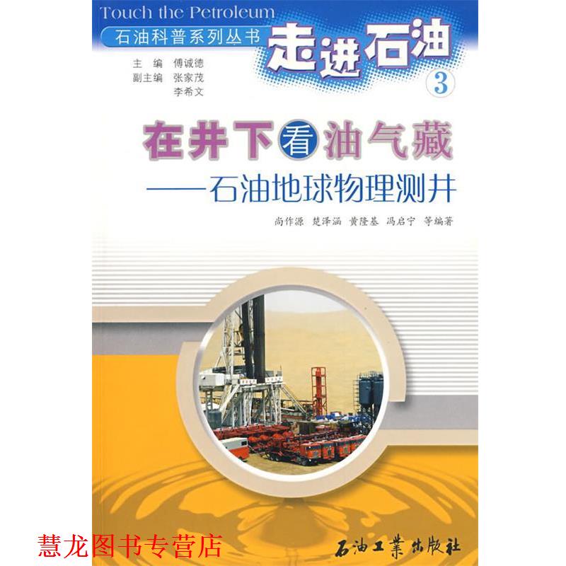 【正版书籍】 走进石油3:在井下看油气藏－石油地球物理测井 尚作源 等编著 石油工业出版社