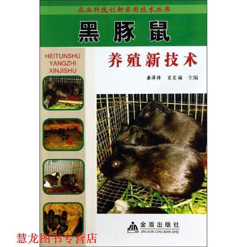 【正版书籍】 黑豚鼠养殖新技术·农业科技创新实用技术丛书 龚泽修,肖定福 编 金盾出版社