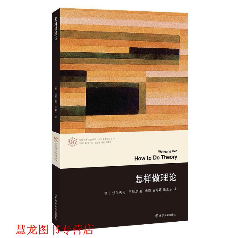 【正版书籍】 怎样做理论 [德]沃尔夫冈·伊瑟尔(WolfgangIser)著,朱刚谷婷婷潘玉莎 译 南京大学出版社