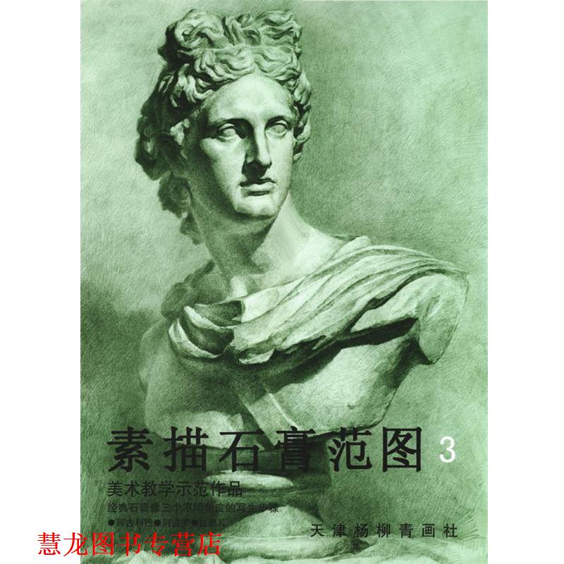 【正版书籍】 素描石膏范图 3 高维星 等著 天津杨柳青画社