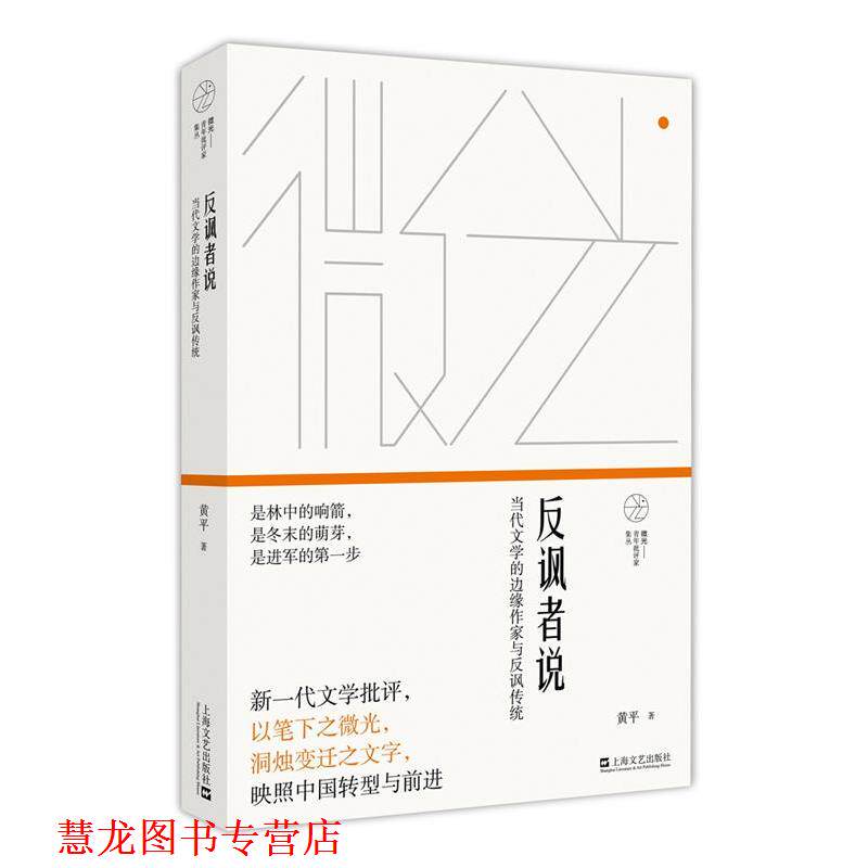 【正版书籍】 反讽者说:当代文学的边缘作家与反讽传统 黄平 著 上海文艺出版社