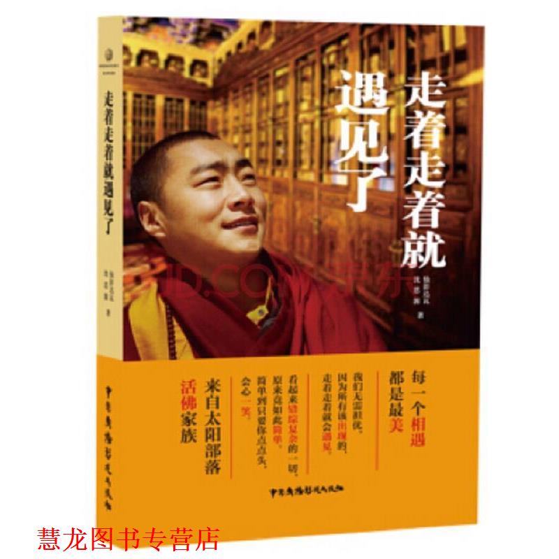 【正版书籍】 走着走着就遇见了 仙彭达瓦,沈思源 中国广播影视出版社
