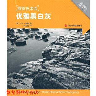 【正版书籍】 摄影技术流:优雅黑白灰 大卫•泰勒, 刘芳元 浙江摄影出版社