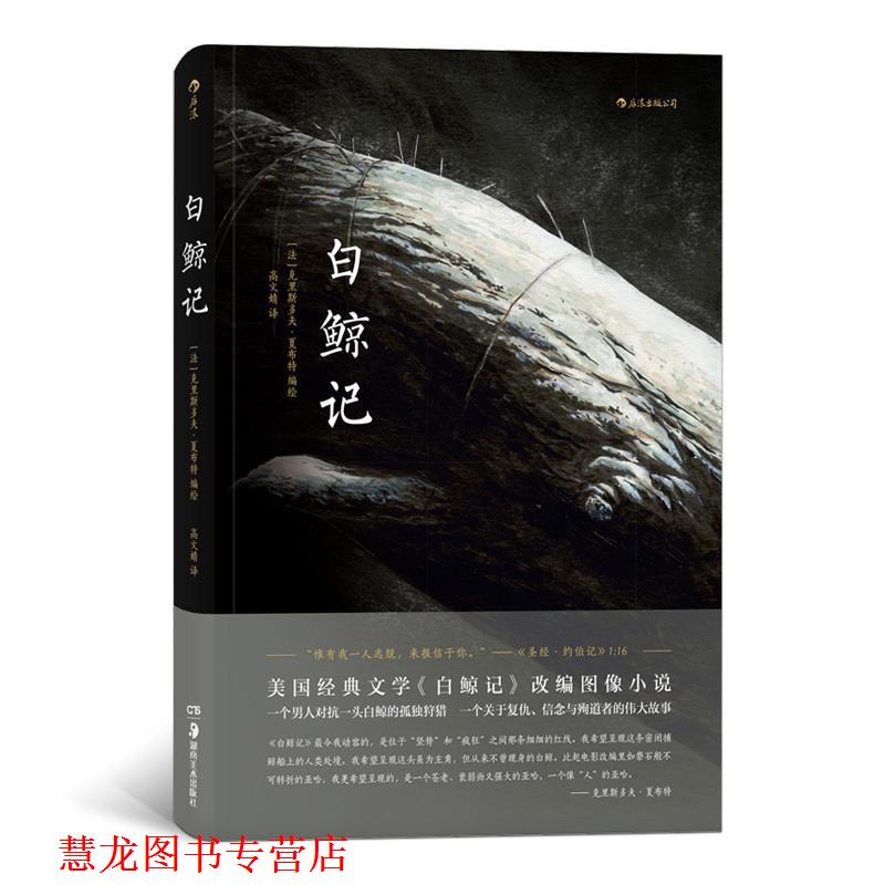 【正版书籍】 白鲸记 [法]克利斯多夫.夏布特,高文婧 湖南美术出版社