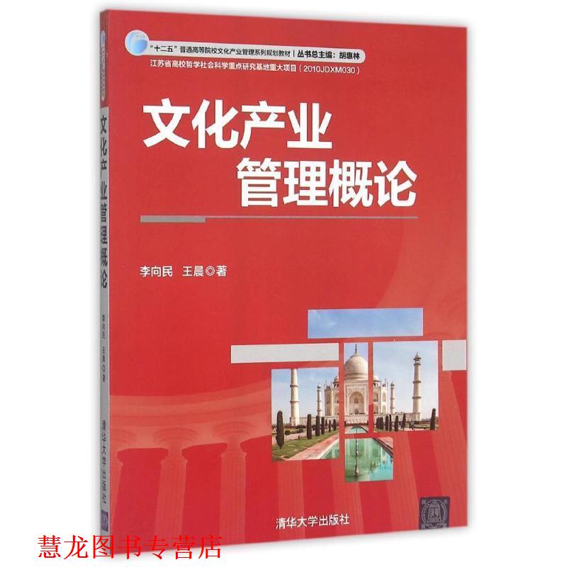 【正版书籍】 文化产业管理概论 李向民,王晨 著 清华大学出版社