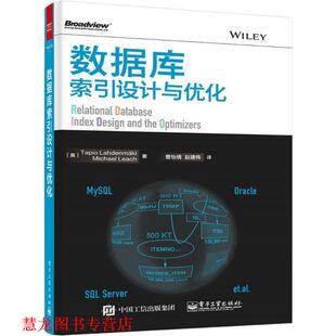 【正版书籍】 数据库索引设计与优化 (美)拉赫登迈奇,(美)利奇　著,曹怡倩,赵建伟　译 电子工业出版社