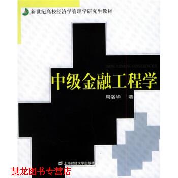 【正版书籍】 新世纪高校经济学管理学教材:中级金融工程学 周洛华 上海财经大学出版社