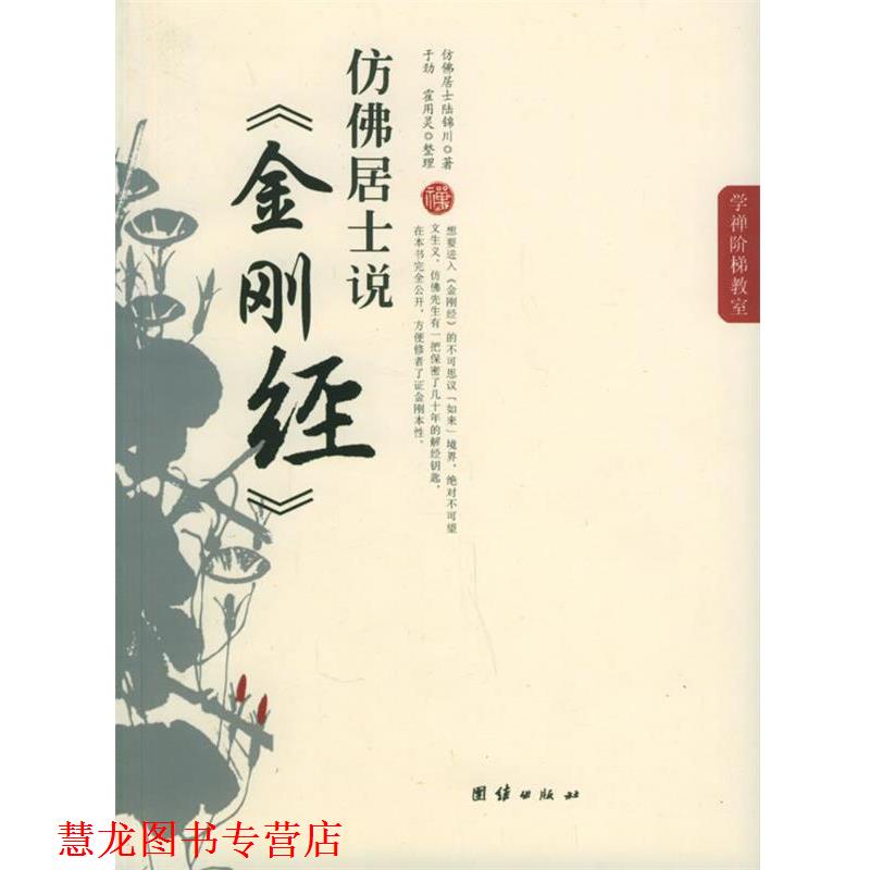 【正版书籍】 仿佛居士说-金刚经 仿佛居于陆锦川 著,于劲,霍用灵 整理 团结出版