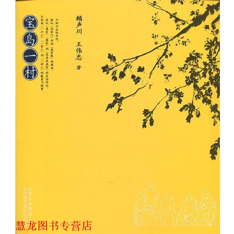 【正版书籍】 宝岛一村 赖声川,王伟忠 北京美术摄影出版社