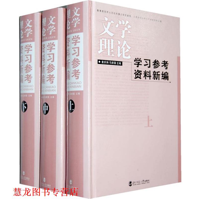 【正版书籍】 文学理论学习参考资料新编 童庆炳,马新国 北京师范大学出版社