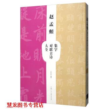 【正版书籍】 赵孟頫集字对联古诗大全 王学良 著 上海人民美术出版社