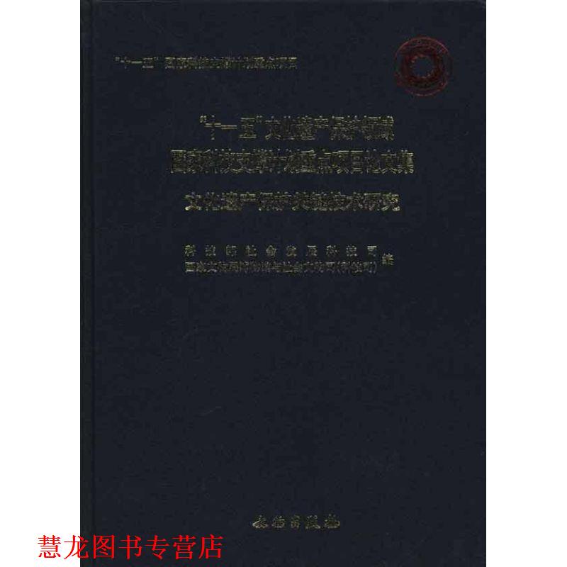 【正版书籍】 文化遗产保护关键技术研究 科技部社会发展科技司,国家文物局博物馆与社会文物司 文物出版社
